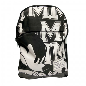 Mochila Disney Mickey Mouse Enojado Blanco Y Negro Original
