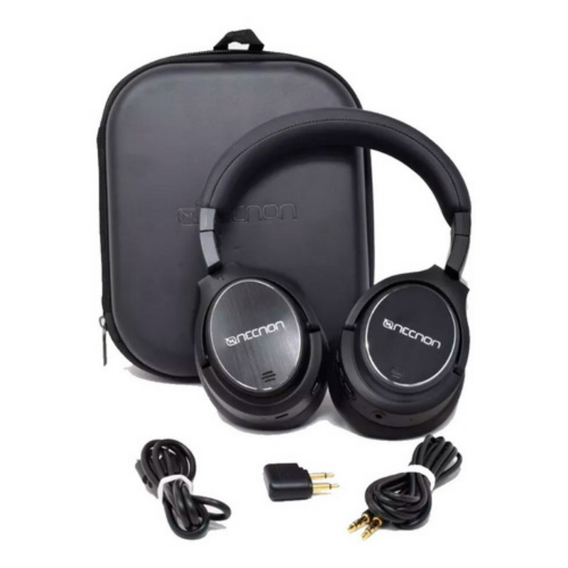 Audífonos Diadmea Con Cancelación De Ruido Necnon Nbh-Anc1 BT Negro - Imagen 5