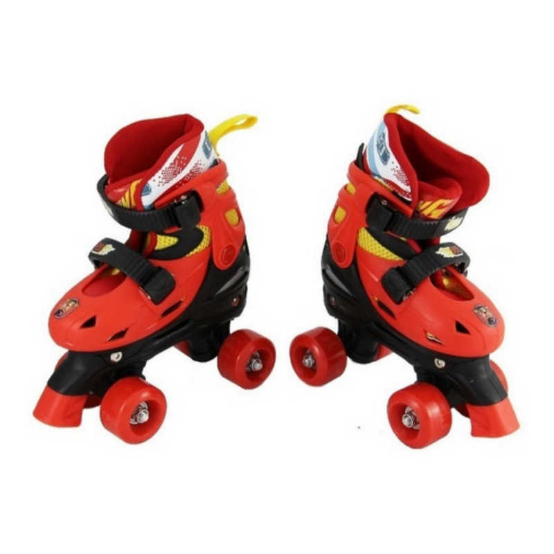 Patines Roller 4 Ruedas Cars Talla Ajustable 19/21 - Imagen 2