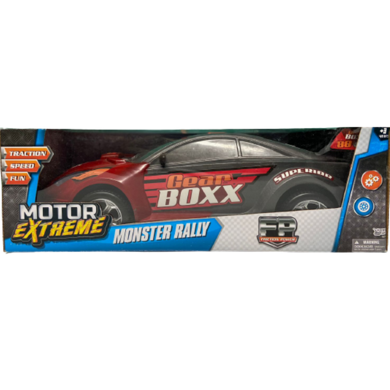 Carro De Fricción Monster Rally Motor Extreme