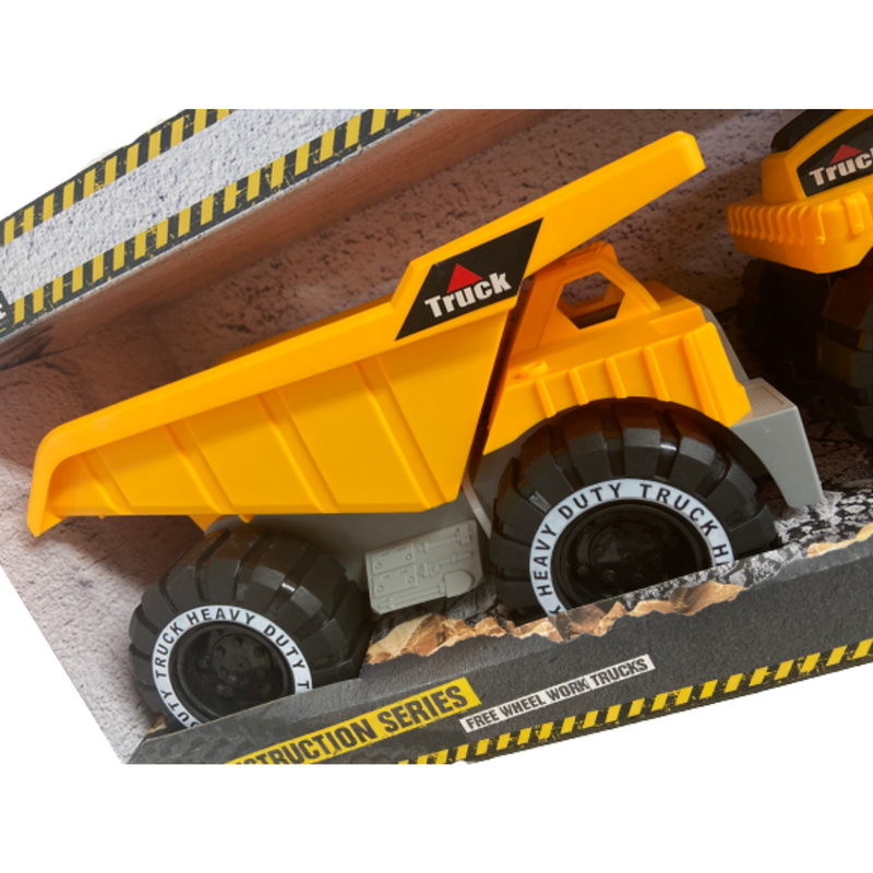 Set Carros De Construcción Volteo Y Pala Power Drive - Imagen 5