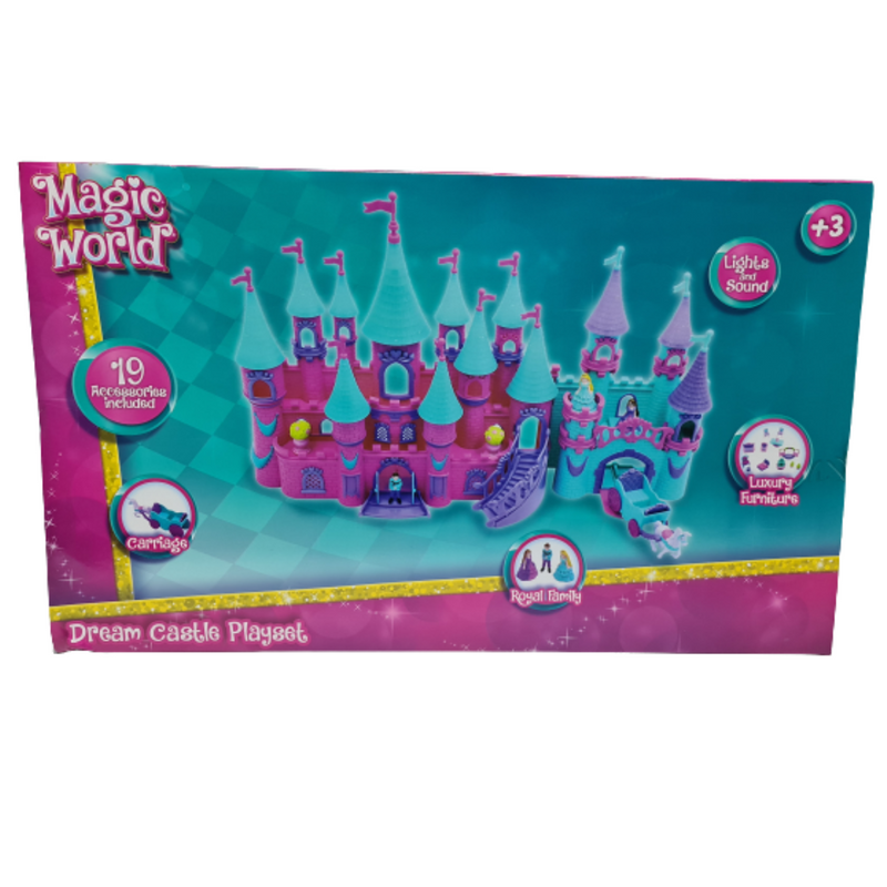 Gran Castillo Princesas Con 19 Accesorios Luz Y Sonido Magic World - Imagen 3
