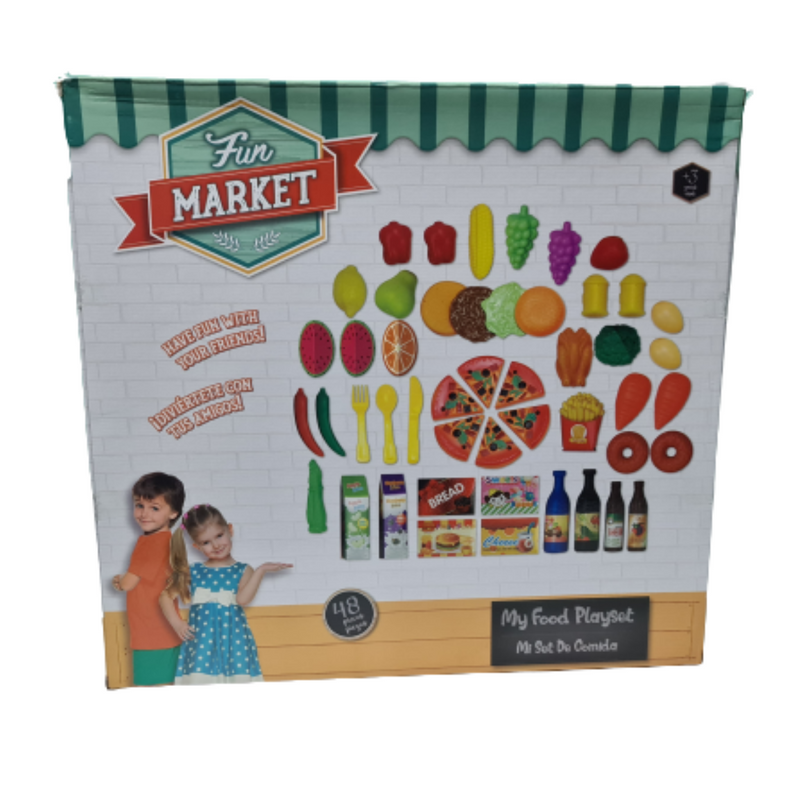 Set Juego De Cocina Pizza 48 Piezas Fun Market - Imagen 3