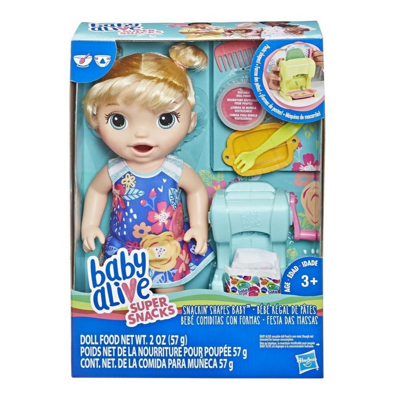 Bebé Comiditas Con Formas Super Snack Baby Alive Hasbro - Imagen 2