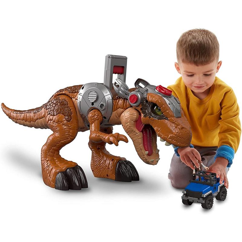 Jw T-Rex De Batalla Imaginext - Imagen 3