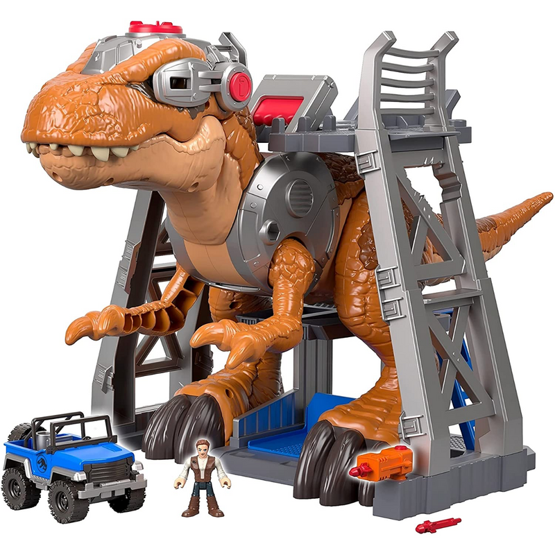 Jw T-Rex De Batalla Imaginext