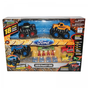 Juego De Camionetas Ford 2015 F-150 De Fricción