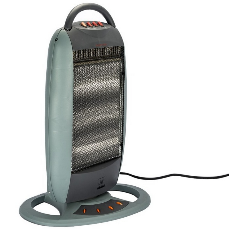 Calefactor Eléctrico Halogeno Oscilatorio Mercurt