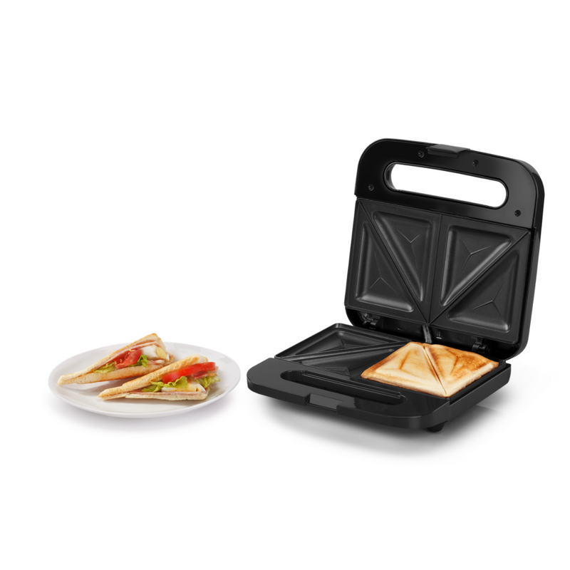 Sandwichera De Dos Piezas Negra Elite