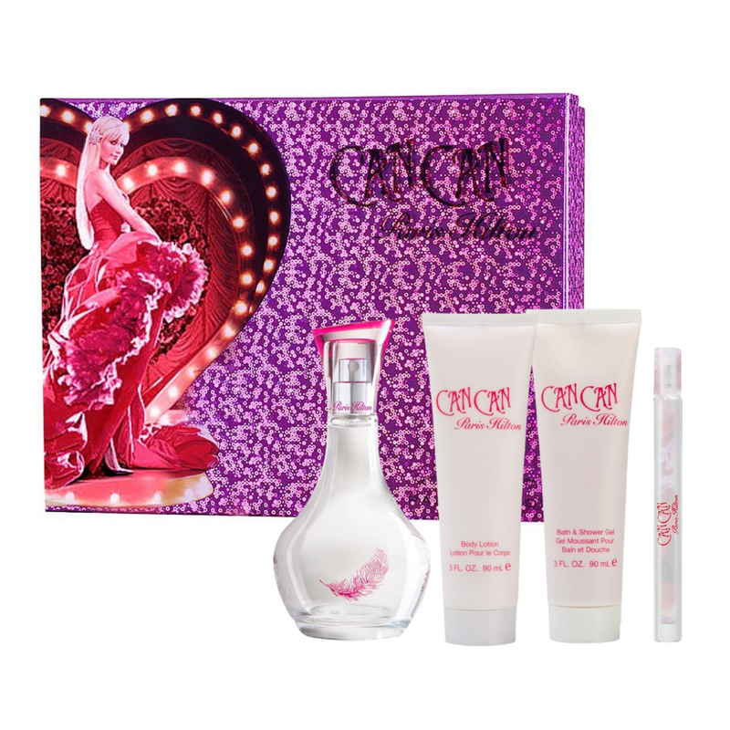 Set Paris Hilton Can Can 4 Piezas Para Dama