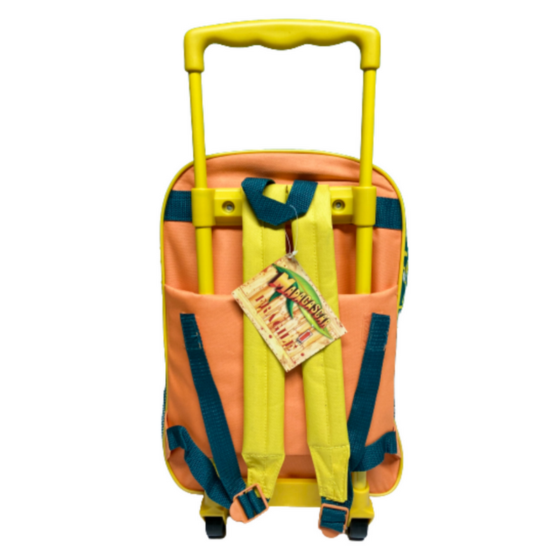 Mochila Ruedas Madagascar Multicolor Original - Imagen 2