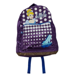 Mochila Disney Princesa Cenicienta Puntos Morado Original
