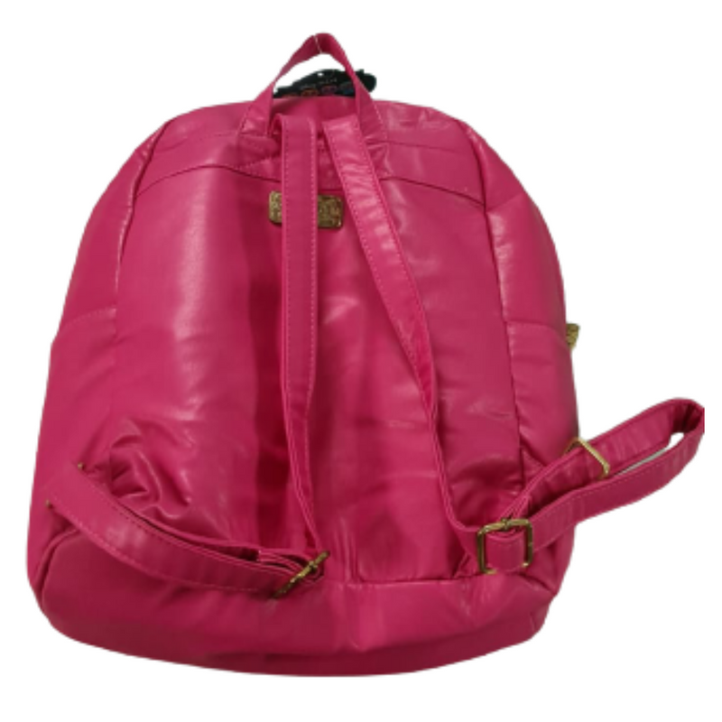 Mochila Disney Película Coco Calavera Blanca Y Rosa Original - Imagen 2