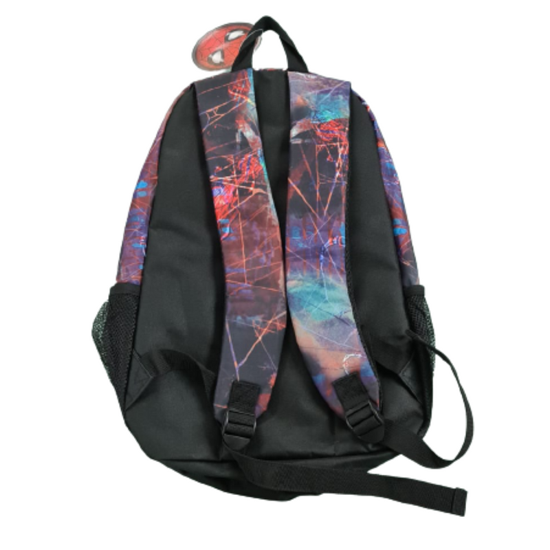 Mochila Avengers Spiderman Jaspeada Negro Original - Imagen 2