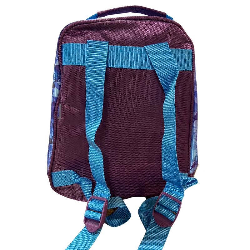 Lonchera Disney Frozen Elsa Morada Y Celeste Original - Imagen 2