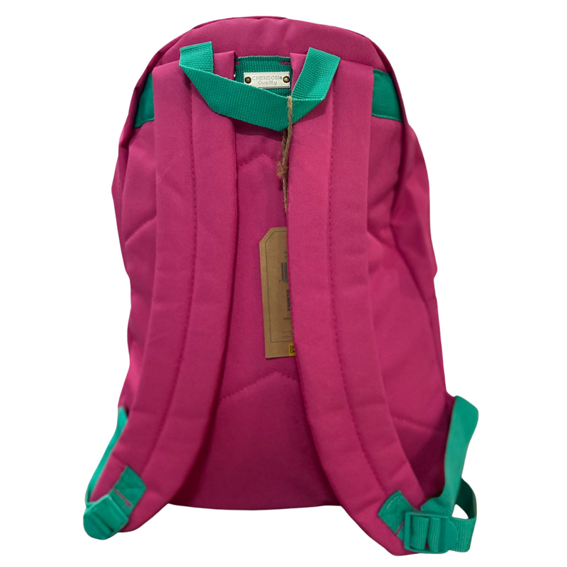 Mochila Chenson Rosa Con Cierre Menta Original - Imagen 2