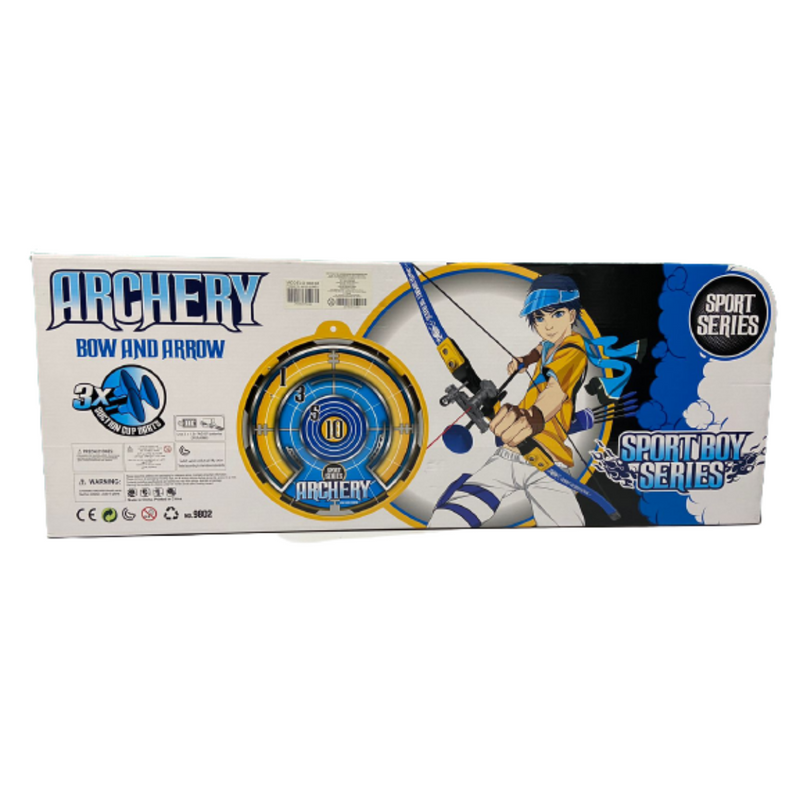 Arco Archery Sport Boy Series Con Dardos Azul Niño - Imagen 5