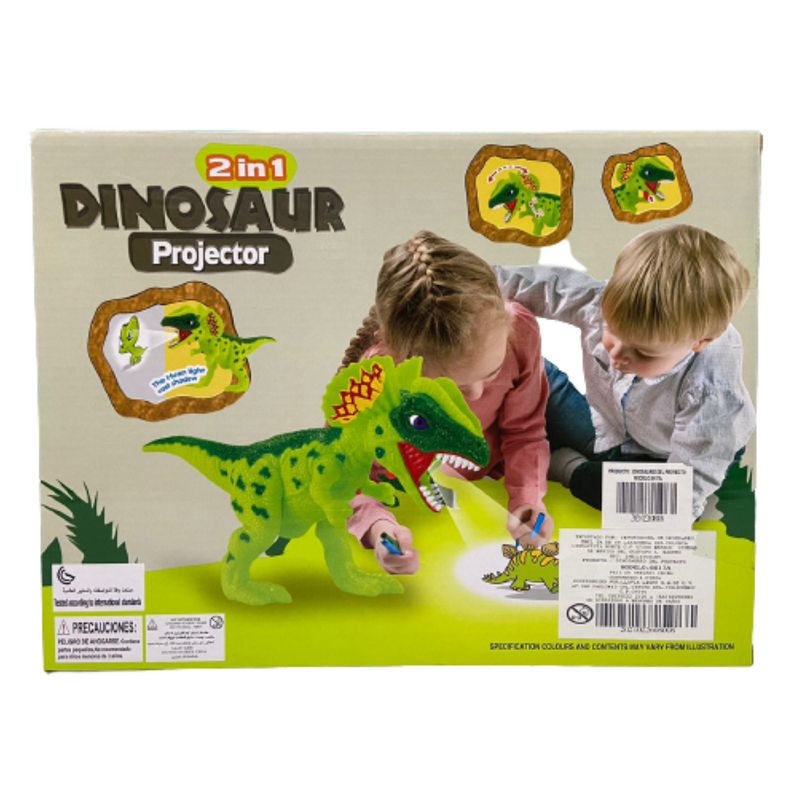 Dinosaurio Con Proyector 2 En 1 Edición Especial - Imagen 2
