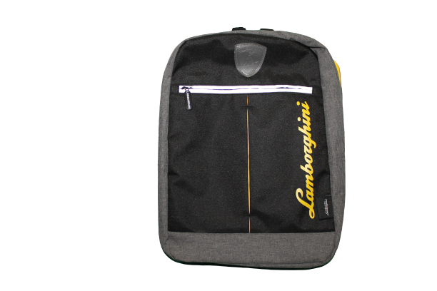 Mochila Lamborghini Abertura Amarilla Original