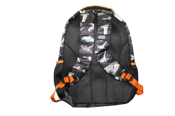 Mochila Star Wars Naves Negra Original - Imagen 2