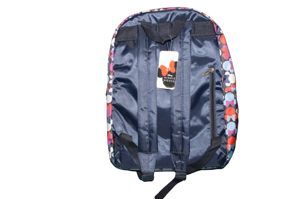 Mochila Disney Minnie Con Moños Azul Y Lila Original - Imagen 2