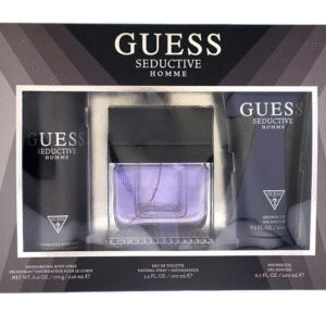 SET GUSS SEDUCTIVE MAN 3 PIEZAS PARA CABALLERO